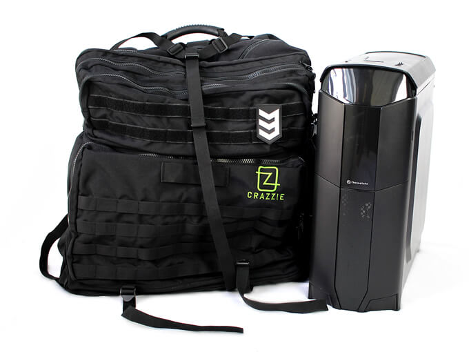 Crazzie Gaming Backpack Kickstarter on Hyperstarter