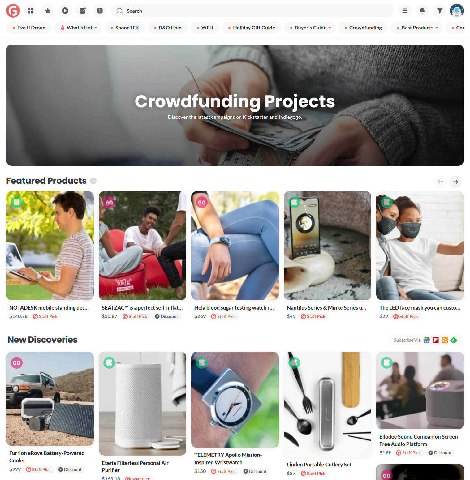 Crowdfunding Projects