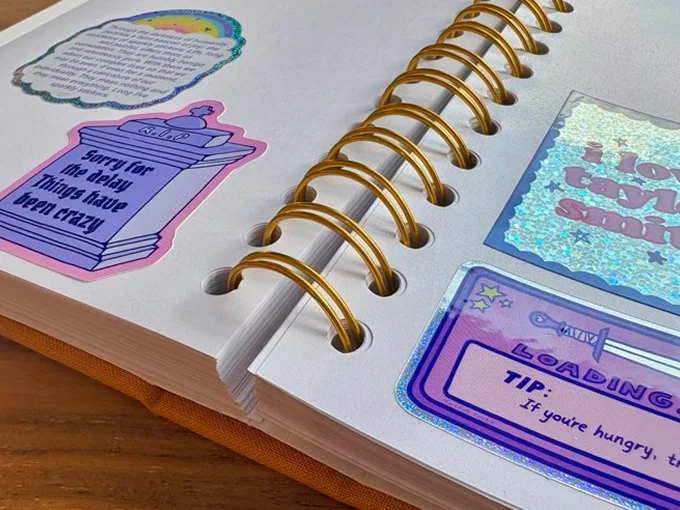 The Coffee Table Sticker book