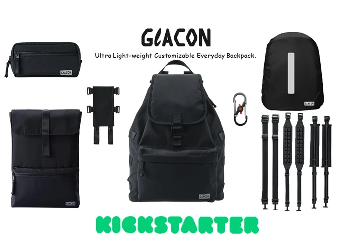 Glacon 650g Customizable Everyday Backpack